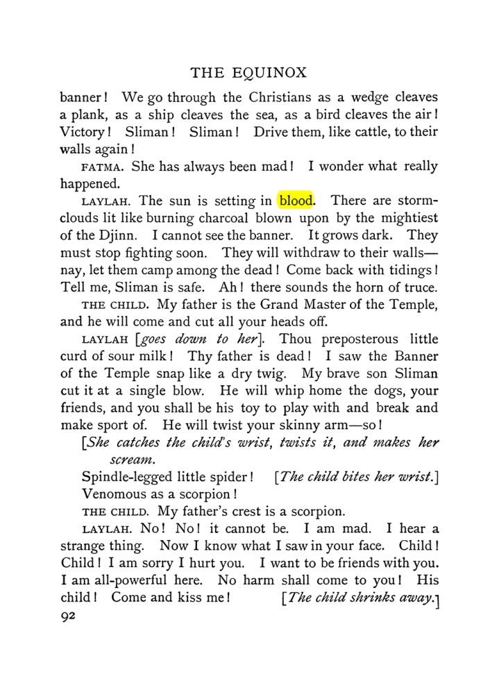 Original scan of The Equinox (Volume I, Number V), PDF page 100