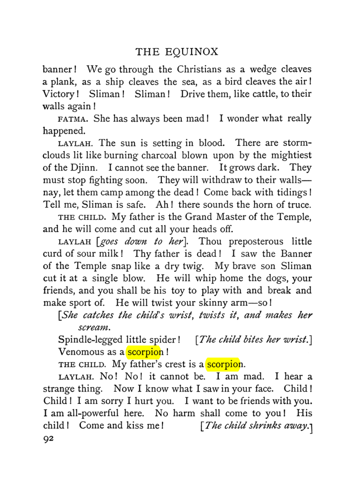 Original scan of The Equinox (Volume I, Number V), PDF page 100