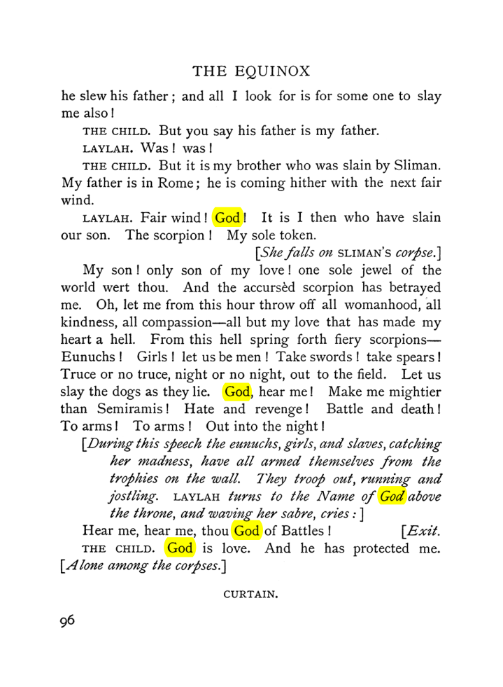 Original scan of The Equinox (Volume I, Number V), PDF page 104