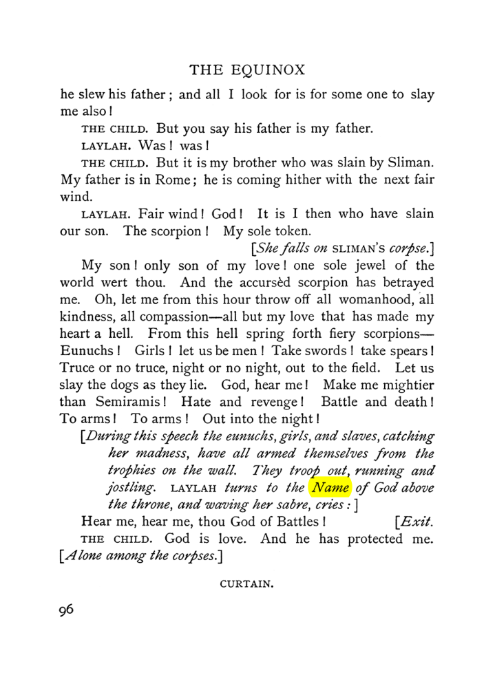 Original scan of The Equinox (Volume I, Number V), PDF page 104