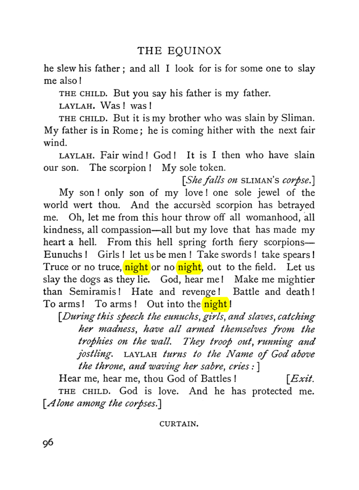 Original scan of The Equinox (Volume I, Number V), PDF page 104