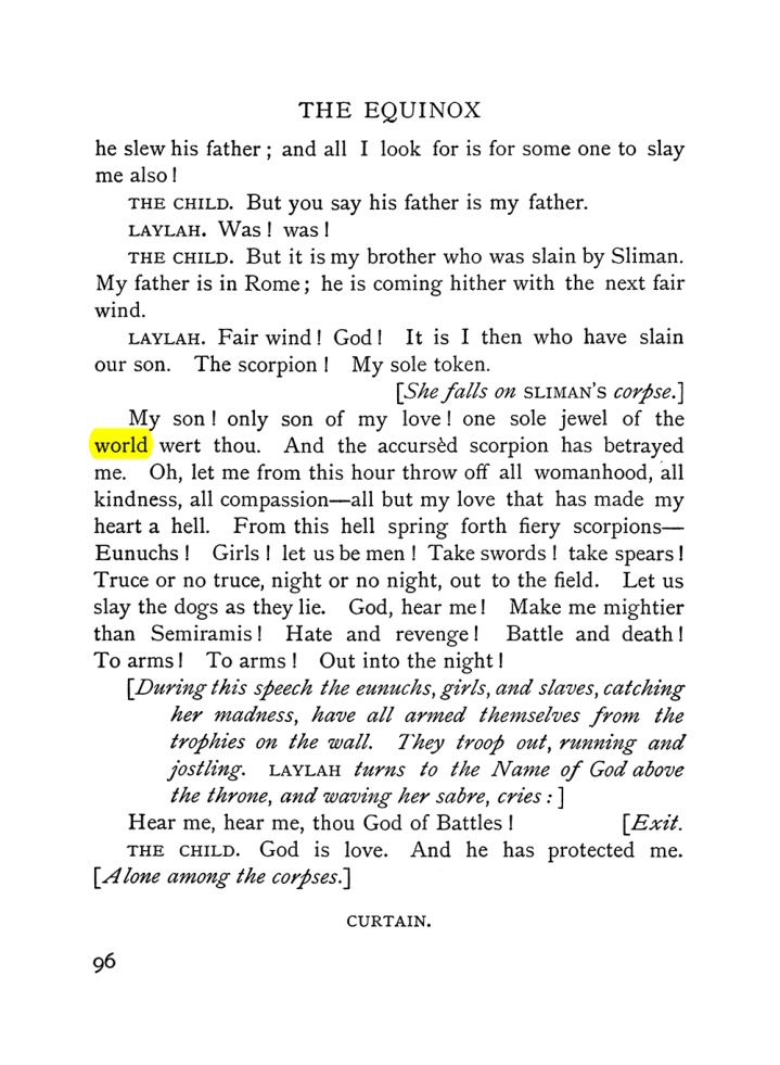 Original scan of The Equinox (Volume I, Number V), PDF page 104