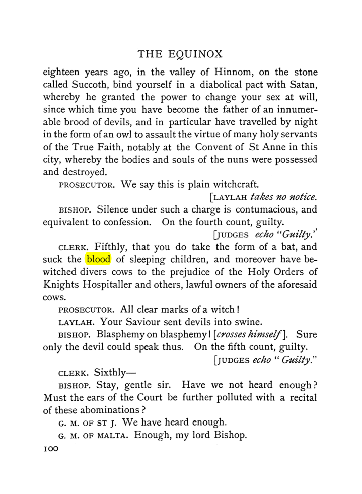Original scan of The Equinox (Volume I, Number V), PDF page 108