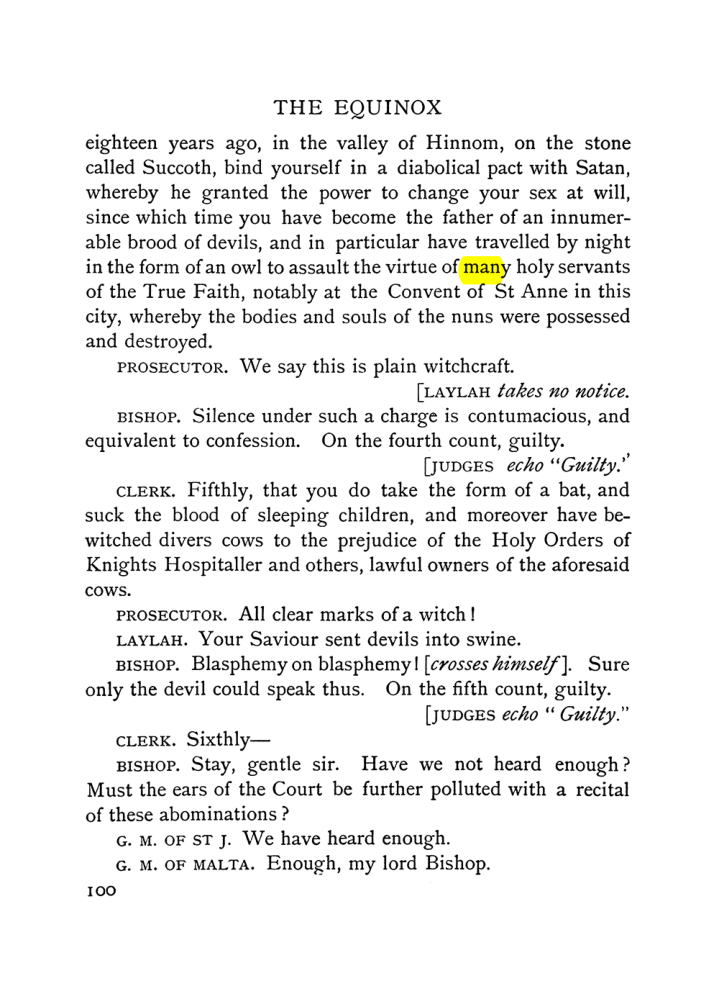 Original scan of The Equinox (Volume I, Number V), PDF page 108