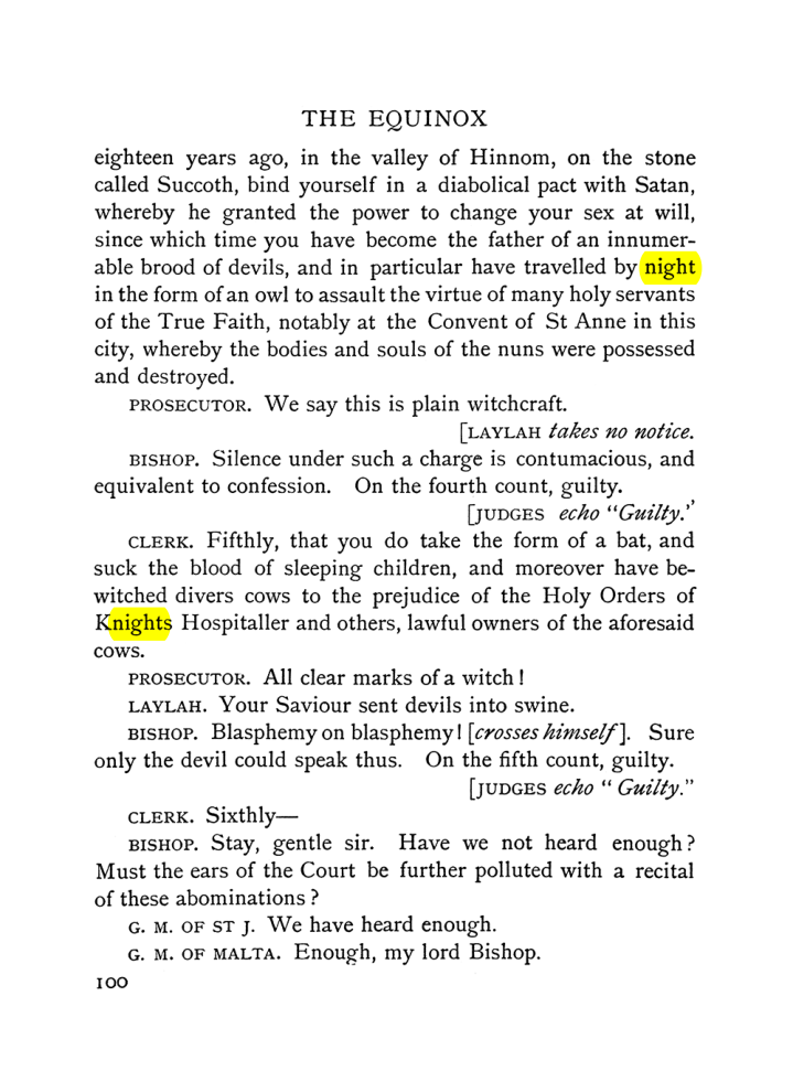 Original scan of The Equinox (Volume I, Number V), PDF page 108