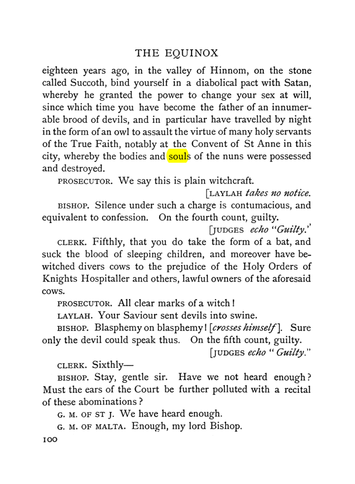 Original scan of The Equinox (Volume I, Number V), PDF page 108