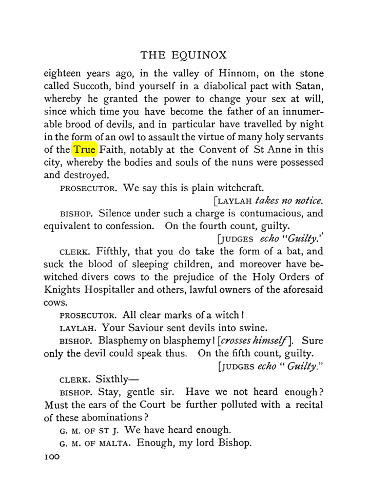 Original scan of The Equinox (Volume I, Number V), PDF page 108