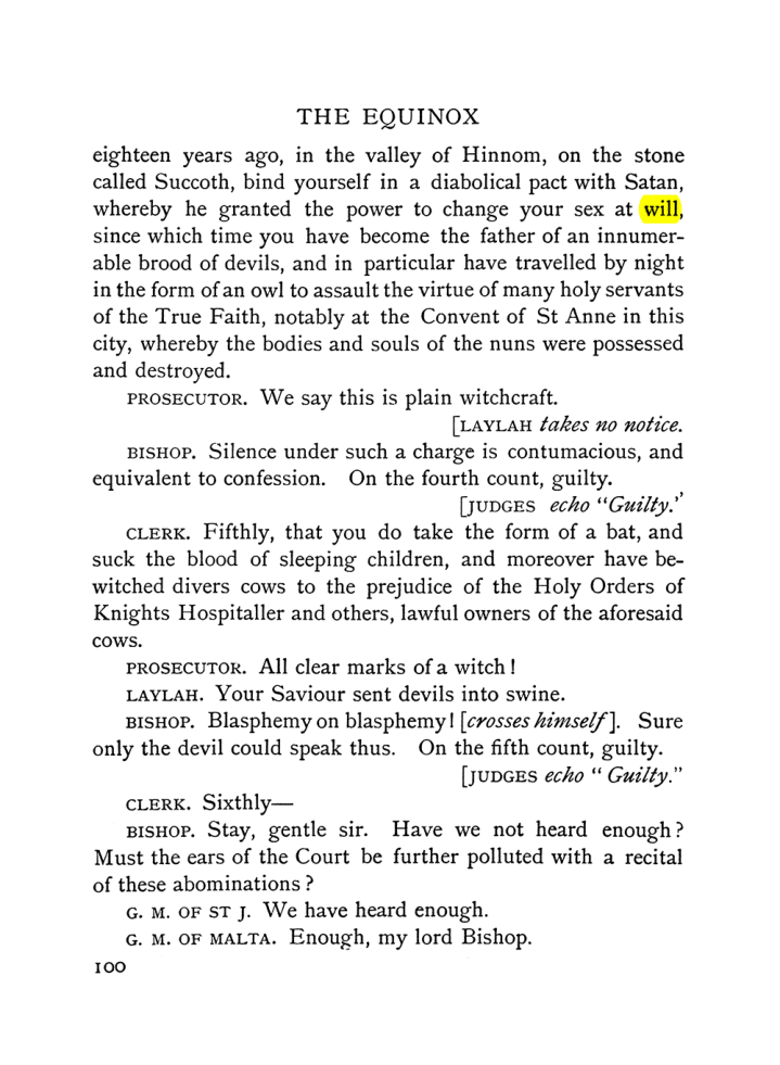 Original scan of The Equinox (Volume I, Number V), PDF page 108