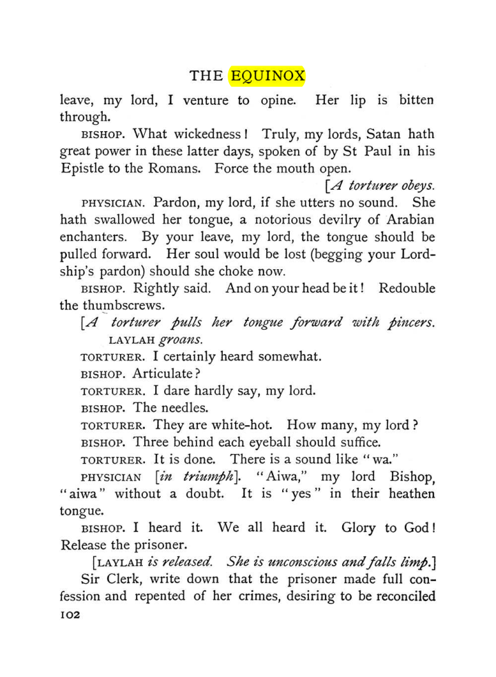 Original scan of The Equinox (Volume I, Number V), PDF page 110