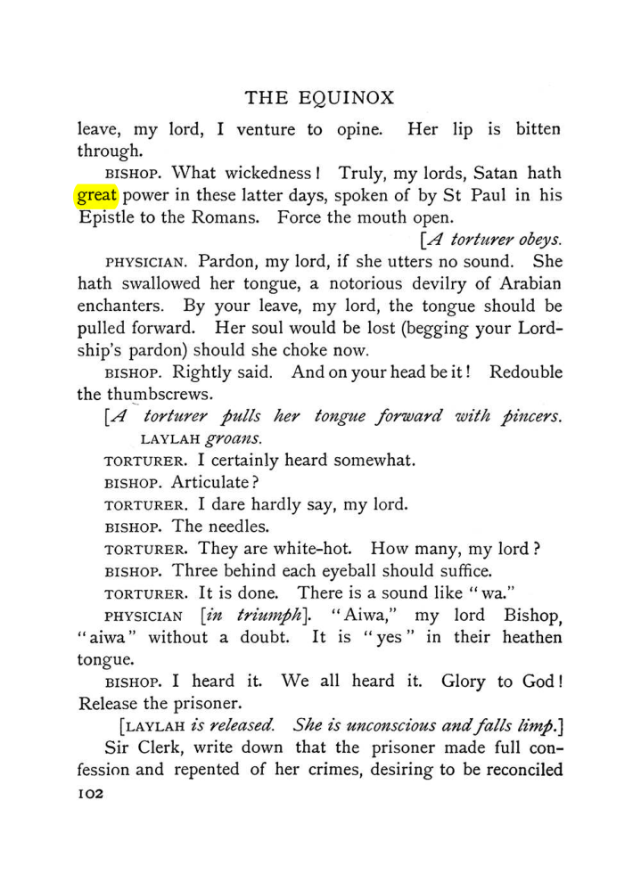 Original scan of The Equinox (Volume I, Number V), PDF page 110