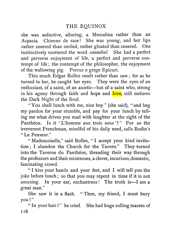 Original scan of The Equinox (Volume I, Number V), PDF page 124