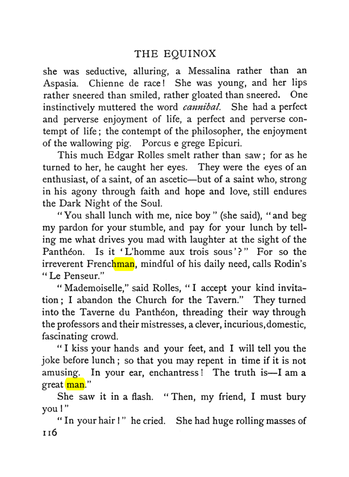 Original scan of The Equinox (Volume I, Number V), PDF page 124