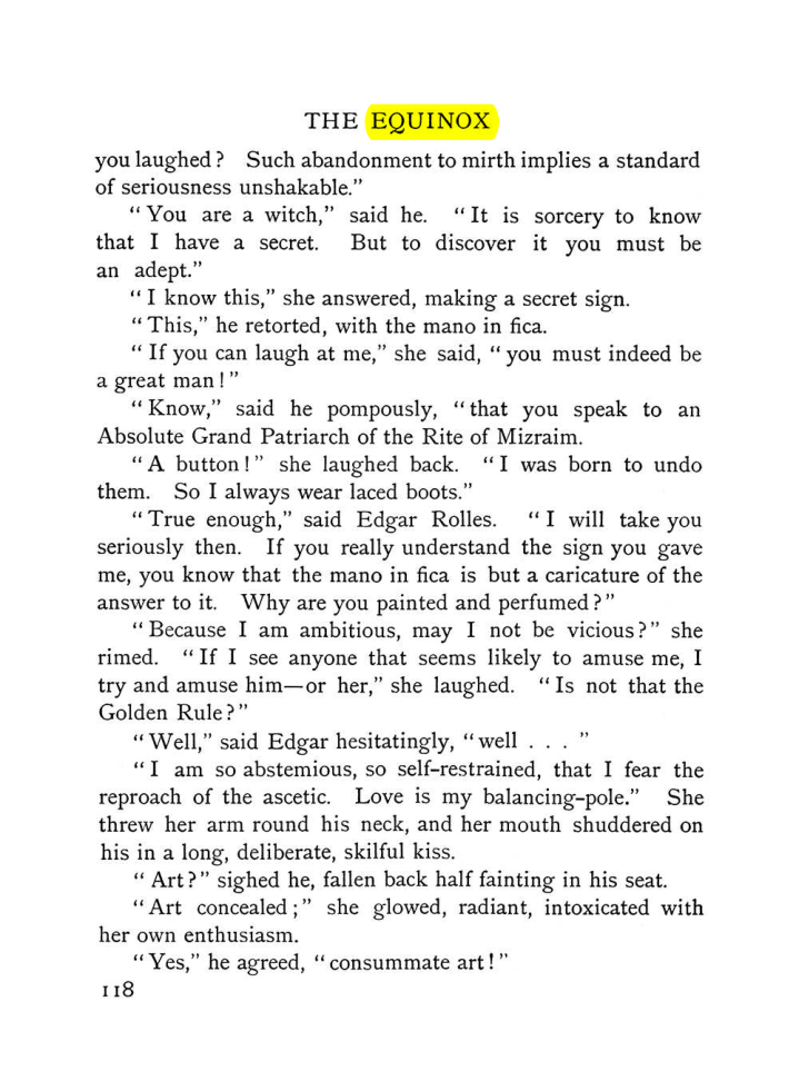 Original scan of The Equinox (Volume I, Number V), PDF page 126