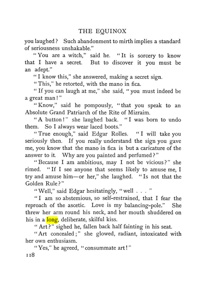 Original scan of The Equinox (Volume I, Number V), PDF page 126