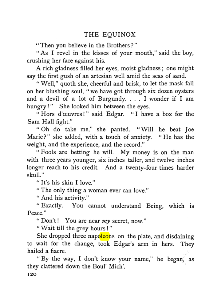 Original scan of The Equinox (Volume I, Number V), PDF page 128