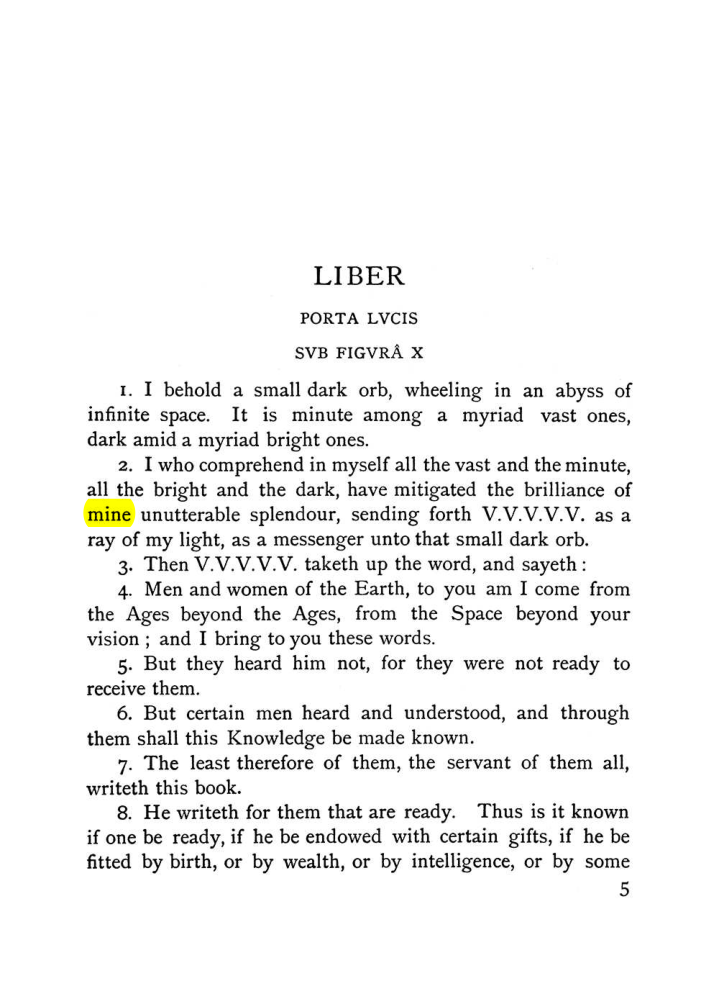 Original scan of The Equinox (Volume I, Number V), PDF page 13