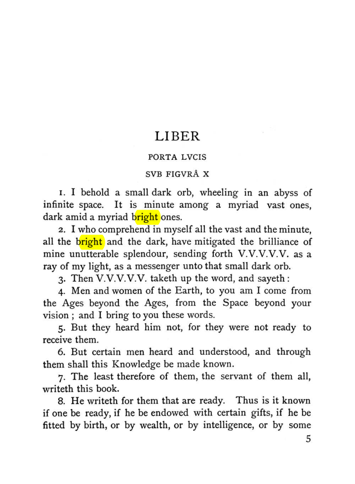 Original scan of The Equinox (Volume I, Number V), PDF page 13