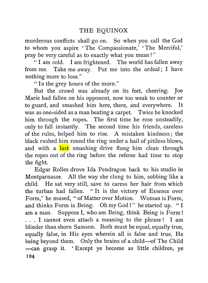 Original scan of The Equinox (Volume I, Number V), PDF page 132