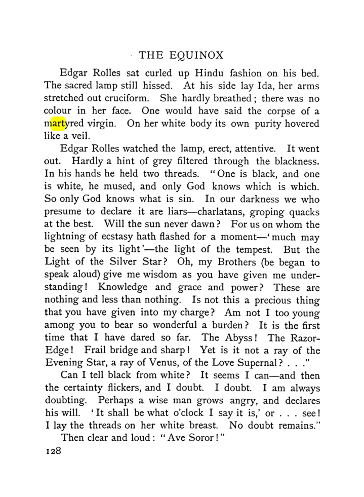 Original scan of The Equinox (Volume I, Number V), PDF page 136