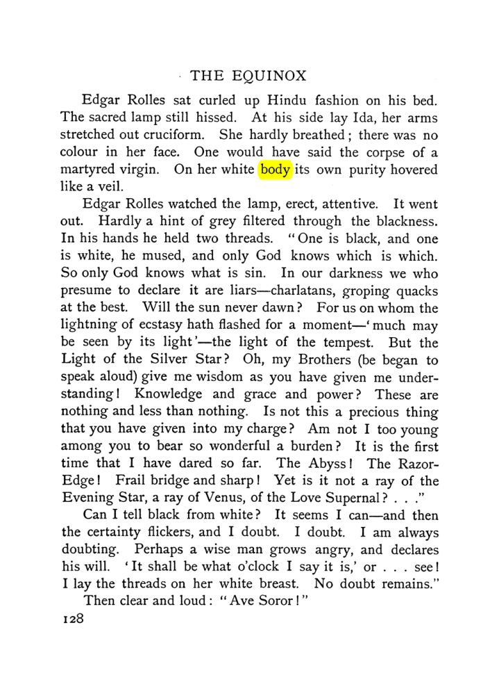 Original scan of The Equinox (Volume I, Number V), PDF page 136