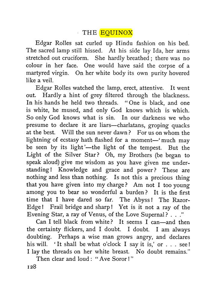 Original scan of The Equinox (Volume I, Number V), PDF page 136