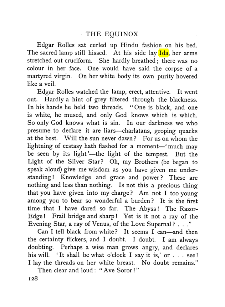 Original scan of The Equinox (Volume I, Number V), PDF page 136