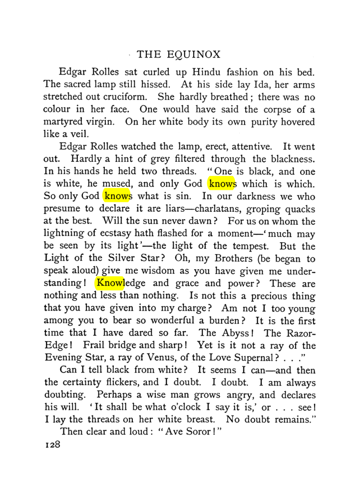 Original scan of The Equinox (Volume I, Number V), PDF page 136