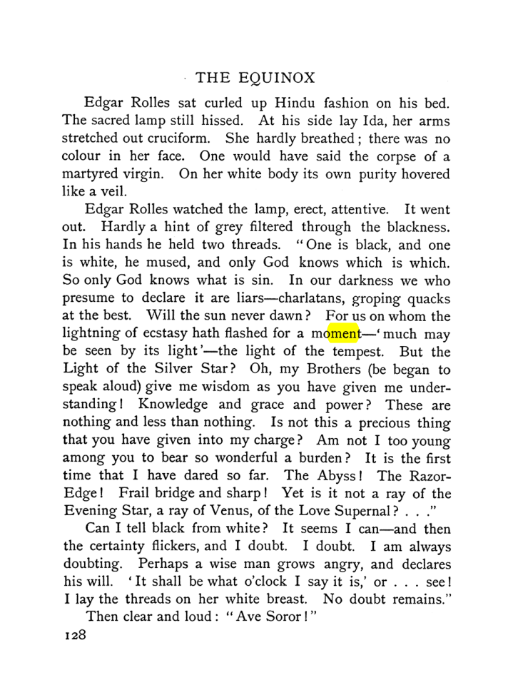 Original scan of The Equinox (Volume I, Number V), PDF page 136