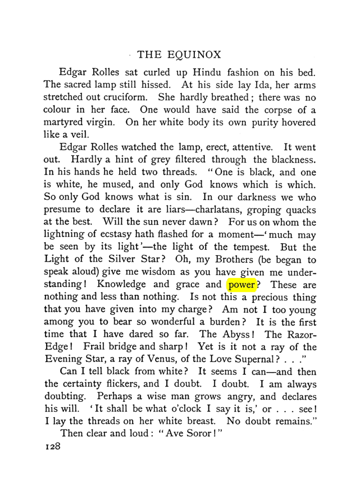 Original scan of The Equinox (Volume I, Number V), PDF page 136