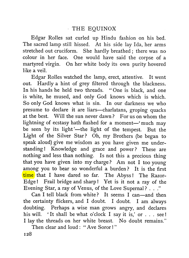 Original scan of The Equinox (Volume I, Number V), PDF page 136