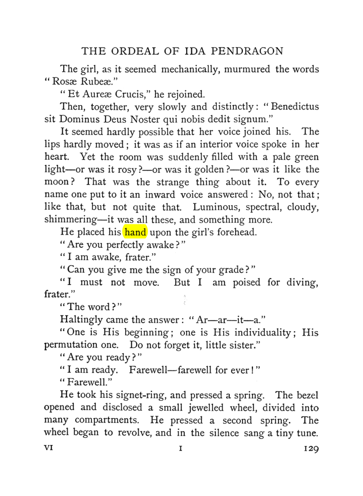 Original scan of The Equinox (Volume I, Number V), PDF page 137