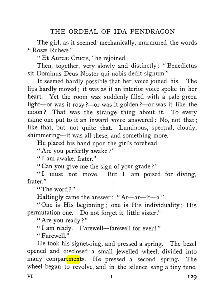 Original scan of The Equinox (Volume I, Number V), PDF page 137