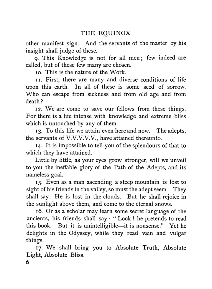 Original scan of The Equinox (Volume I, Number V), PDF page 14