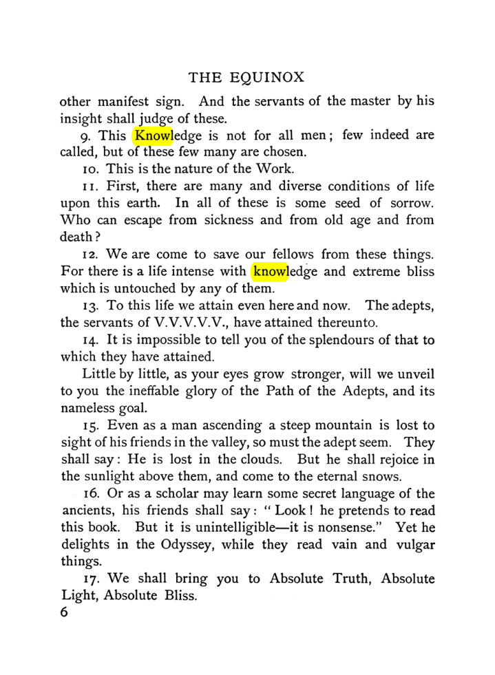 Original scan of The Equinox (Volume I, Number V), PDF page 14