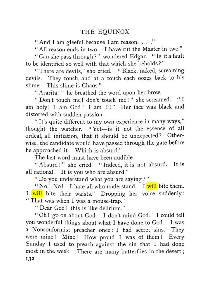 Original scan of The Equinox (Volume I, Number V), PDF page 140