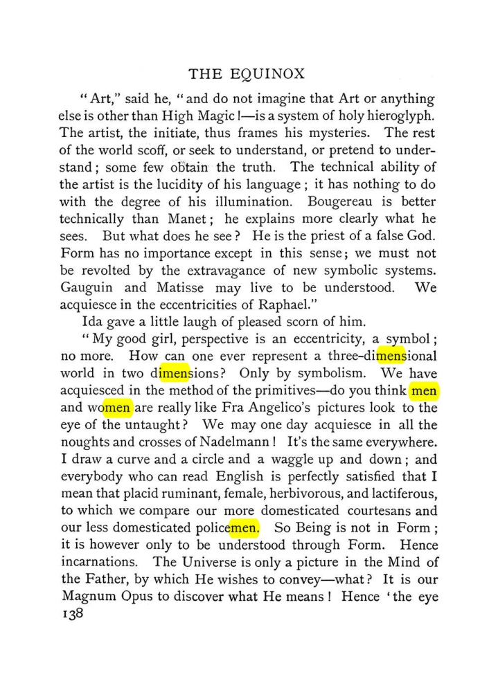 Original scan of The Equinox (Volume I, Number V), PDF page 146