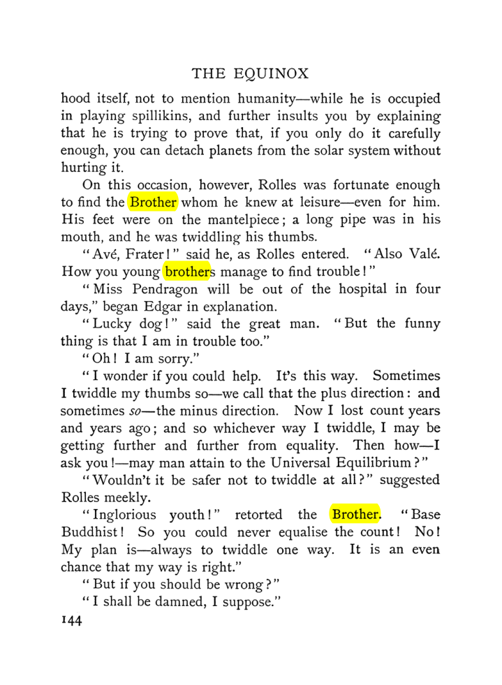 Original scan of The Equinox (Volume I, Number V), PDF page 152