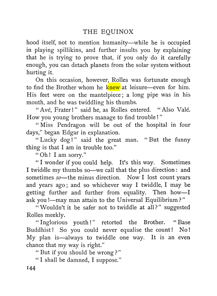 Original scan of The Equinox (Volume I, Number V), PDF page 152