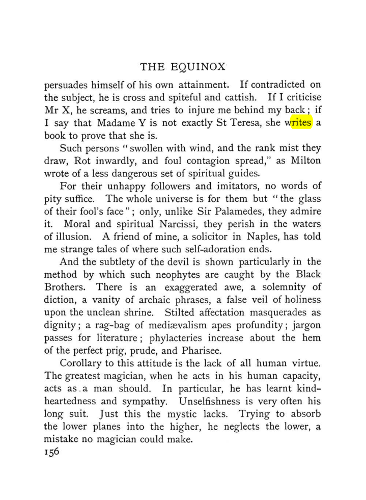 Original scan of The Equinox (Volume I, Number V), PDF page 164