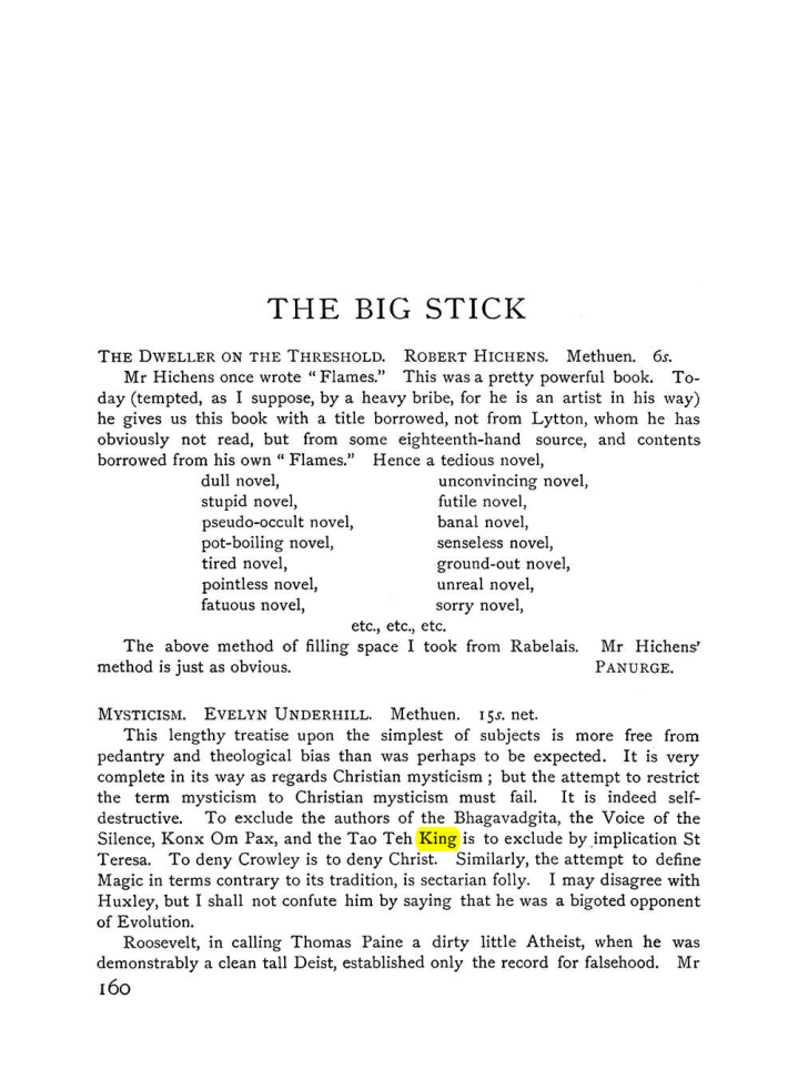 Original scan of The Equinox (Volume I, Number V), PDF page 168