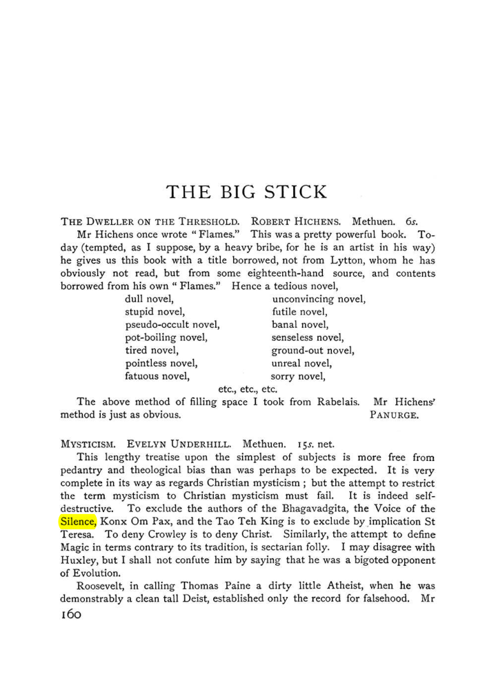 Original scan of The Equinox (Volume I, Number V), PDF page 168