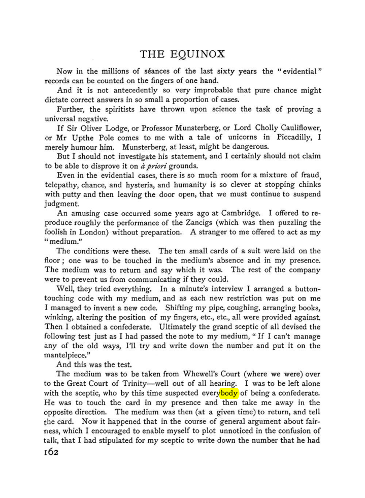 Original scan of The Equinox (Volume I, Number V), PDF page 170