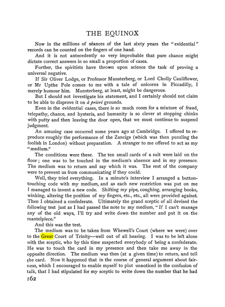 Original scan of The Equinox (Volume I, Number V), PDF page 170