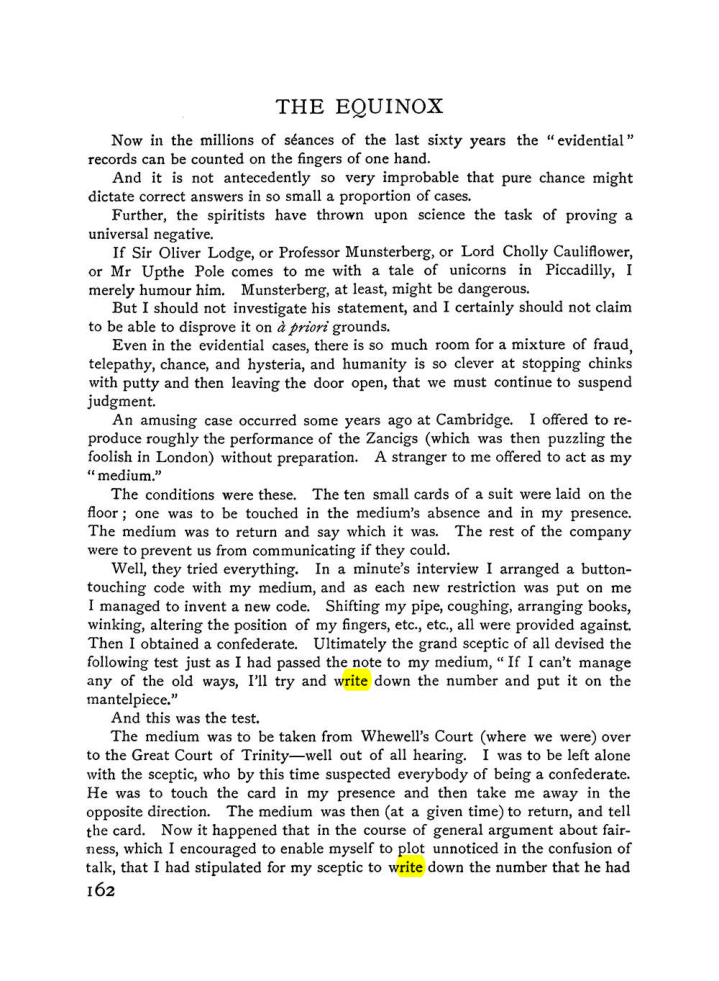 Original scan of The Equinox (Volume I, Number V), PDF page 170