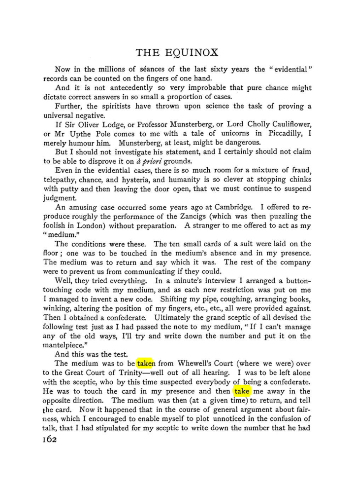 Original scan of The Equinox (Volume I, Number V), PDF page 170