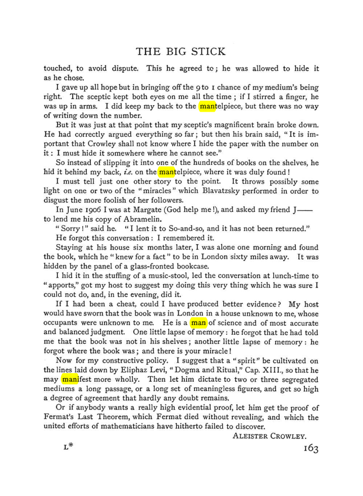Original scan of The Equinox (Volume I, Number V), PDF page 171