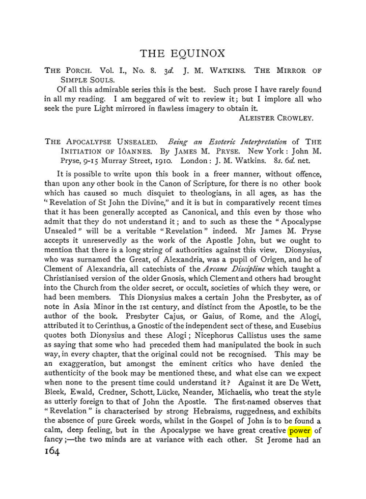 Original scan of The Equinox (Volume I, Number V), PDF page 172