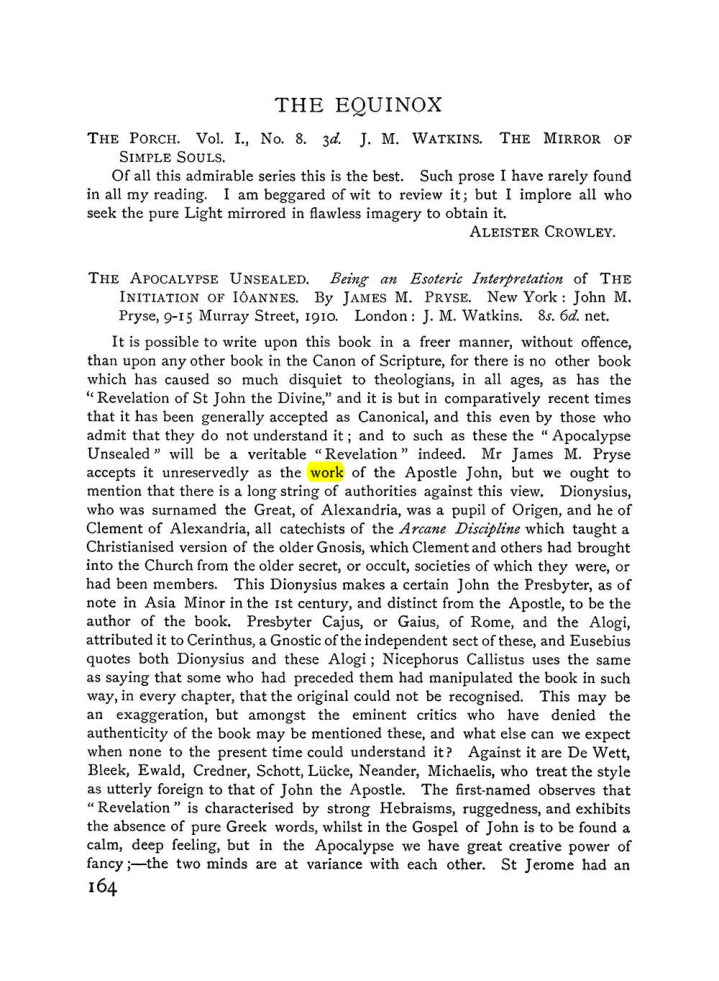 Original scan of The Equinox (Volume I, Number V), PDF page 172