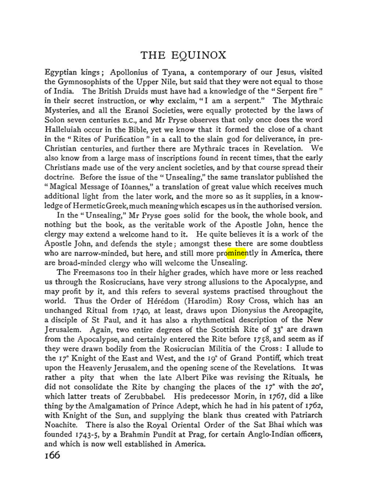 Original scan of The Equinox (Volume I, Number V), PDF page 174