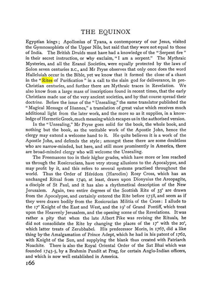 Original scan of The Equinox (Volume I, Number V), PDF page 174